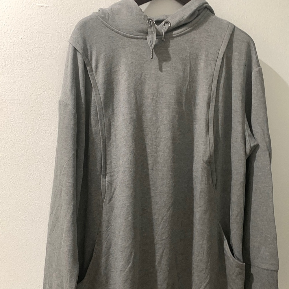 Gray Maternity & nursing hoodie seraphine xl